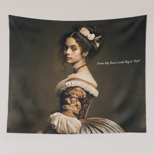 Item preview, Altered Art - Does My Bum Look Big in This? designed and sold by PyxieZen.