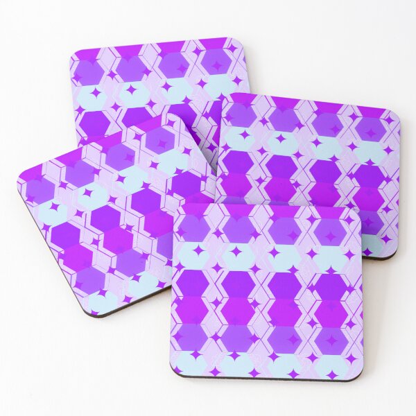 Item preview, Stunning Purple Tiles Patterns  designed and sold by Pattern Hub.