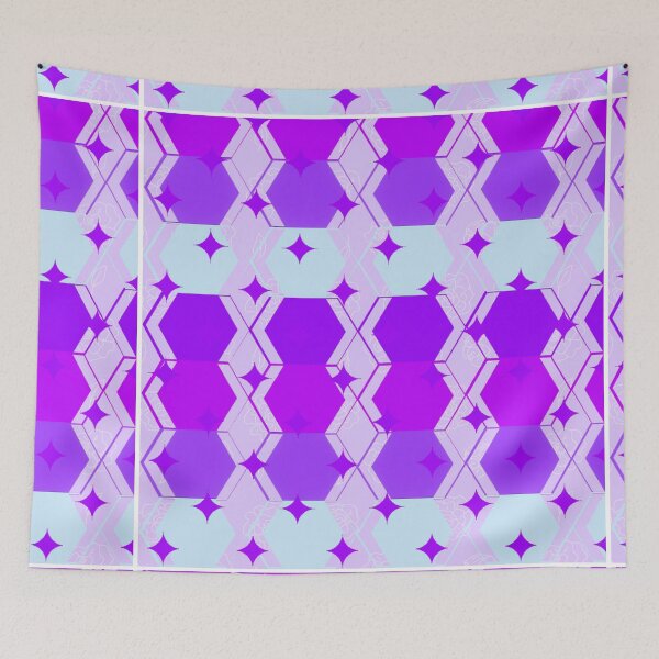 Item preview, Stunning Purple Tiles Patterns  designed and sold by Pattern Hub.