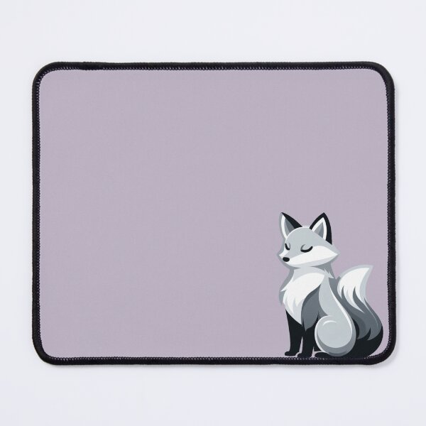 Artikelvorschau, Tranquil Tails: Der Silberfuchs-Aufkleber entworfen und verkauft von SilverFoxShop.