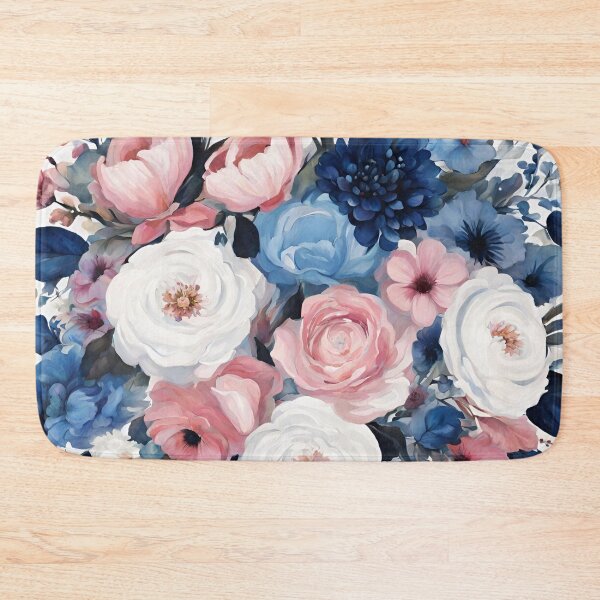Item preview, Blue and white flowers designed and sold by NingningS.