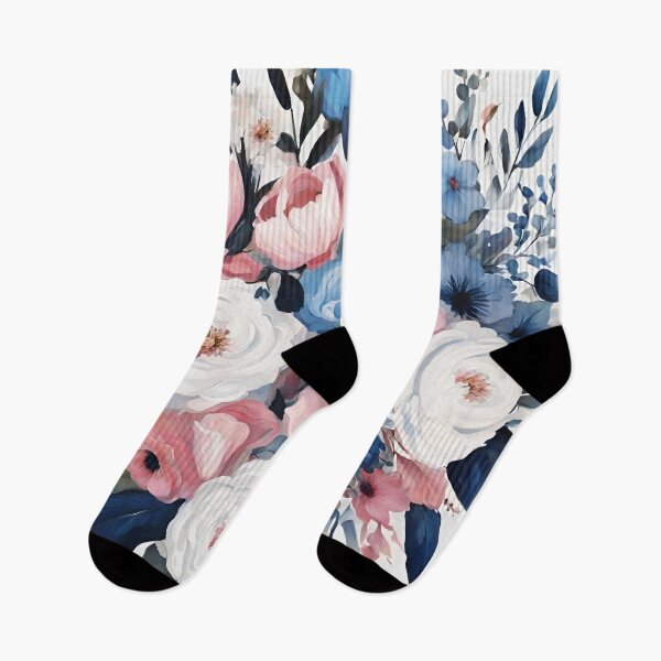 Item preview, Blue and white flowers designed and sold by NingningS.