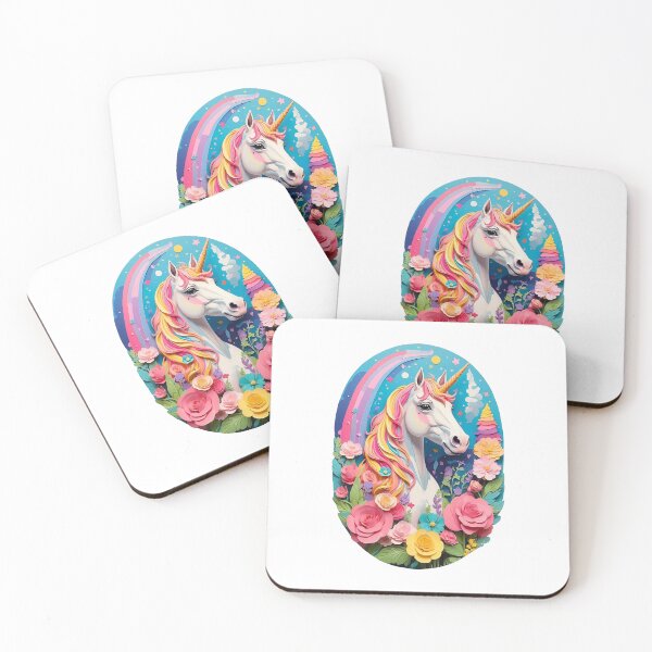 Item preview, Enchanted Unicorn Garden designed and sold by BaisaStudio.