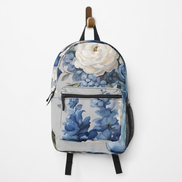 Item preview, A beautiful flowers blue and white colour designed and sold by NingningS.