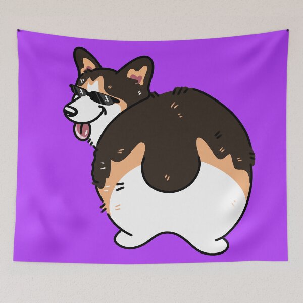 Item preview, Cool Butt Corgi designed and sold by CorgoShop.