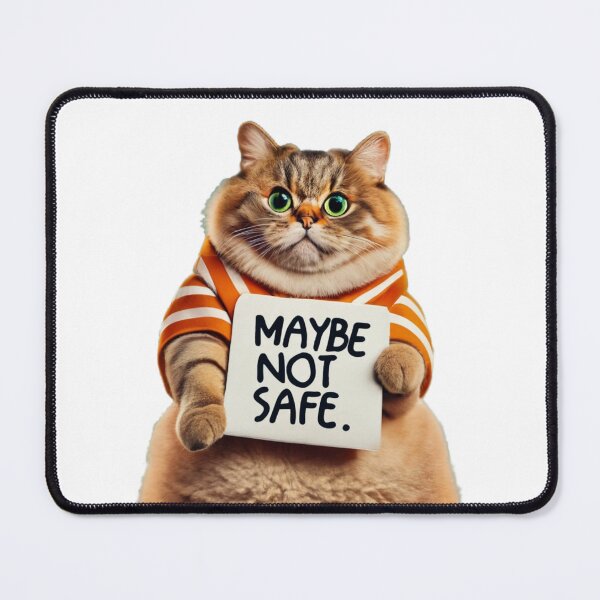 Item preview, MAYBE NOT SAFE designed and sold by PGAart.