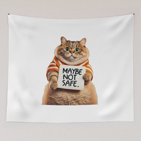 Item preview, MAYBE NOT SAFE designed and sold by PGAart.