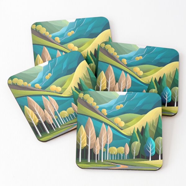 Item preview, Colorful valley designed and sold by Tajdi.