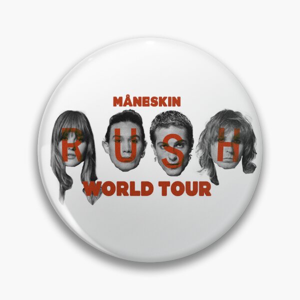 Item preview, MANESKIN RUSH WORLD TOUR designed and sold by alienblast.