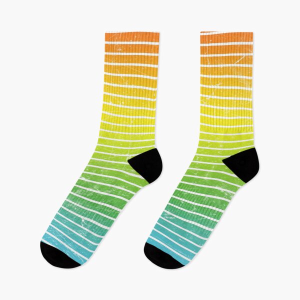 Item preview, Colorful summer scratched stripes designed and sold by HarridanCreates.