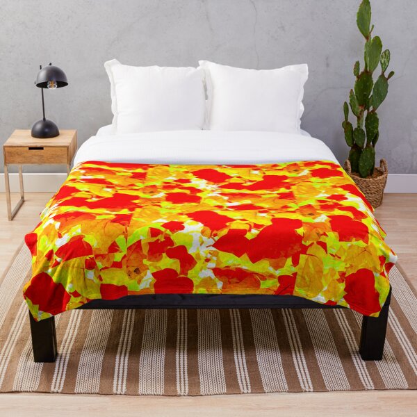 Aperçu de l'œuvre Modèle de couleurs flamme et orange vif créée et vendue par Pattern Hub.