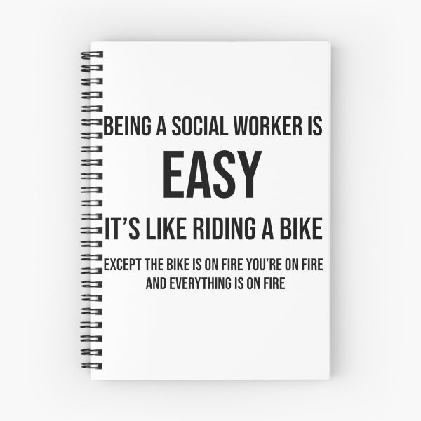 Item preview, Social Work Is Easy designed and sold by hibamar.