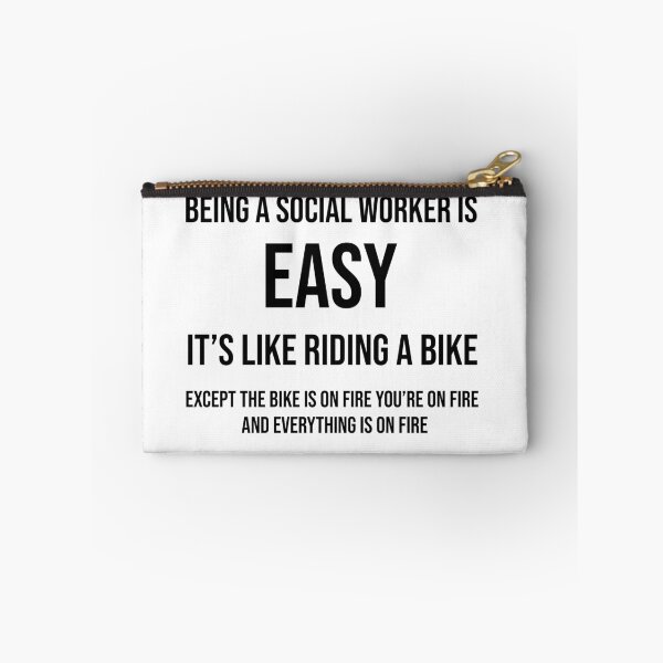 Item preview, Social Work Is Easy designed and sold by hibamar.