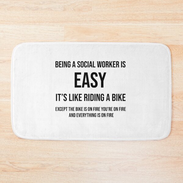 Item preview, Social Work Is Easy designed and sold by hibamar.