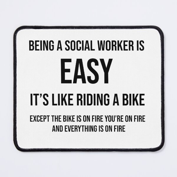Item preview, Social Work Is Easy designed and sold by hibamar.