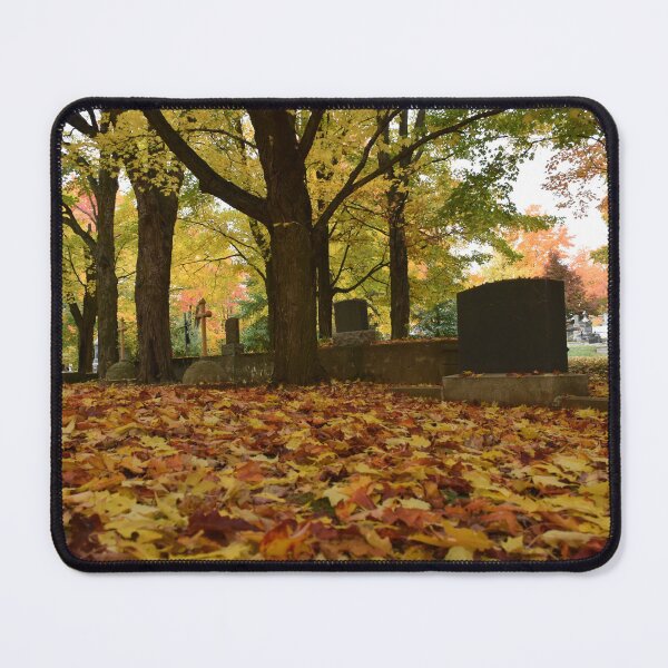 Item preview, The cemetery in autumn designed and sold by Claude Laprise.