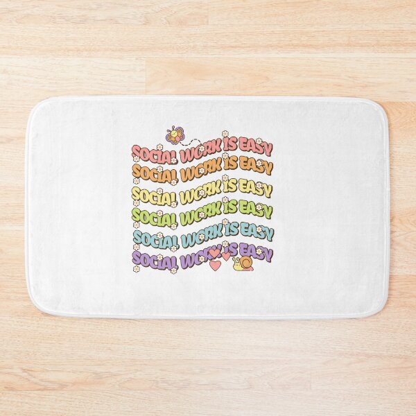 Item preview, Social Work Is Easy designed and sold by hibamar.