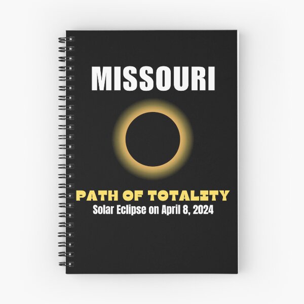Item preview, Missouri Path Of Totality Solar Eclipse On April 8 2024 designed and sold by ANNINOART ⭐⭐⭐⭐⭐.