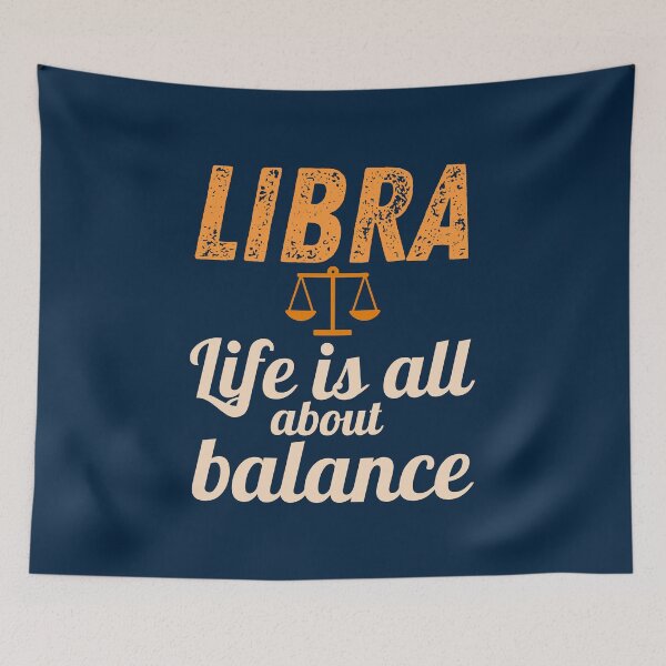 Item preview, libra life is all about balance designed and sold by Britishdelights.