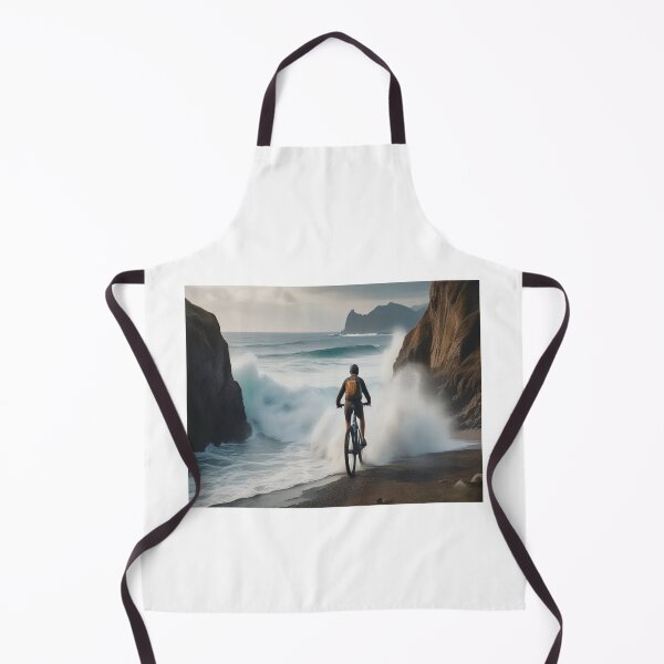 Item preview, A Young Man Cycling Along the Seashore designed and sold by islam gamal.