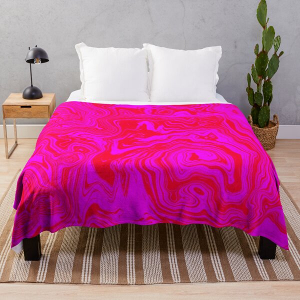 Item preview, Pink and Red Abstract Swirling Liquid Pattern designed and sold by IraNiva.