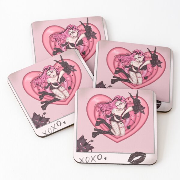Item preview, XoXo Devil Girl  designed and sold by Harmoniaxoart.