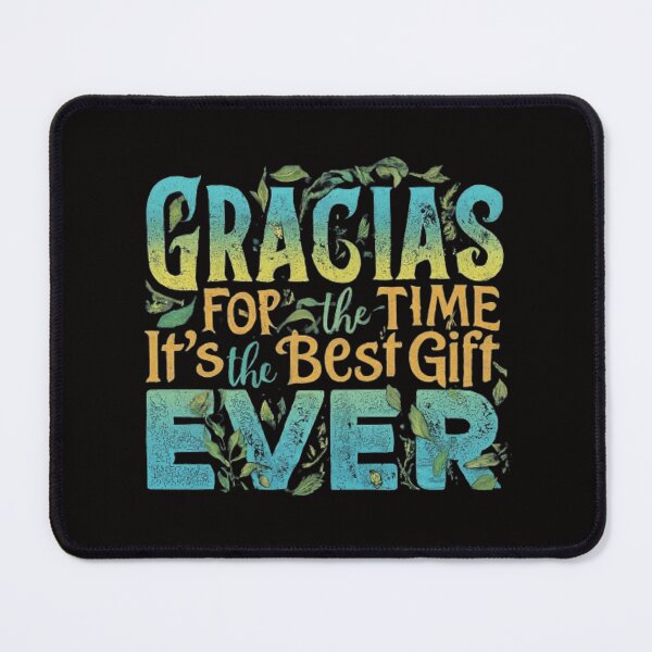 Item preview, Gracias: A Vibrant Acknowledgment of Time as the Best Gift designed and sold by HOMEDESIGNPRINT.