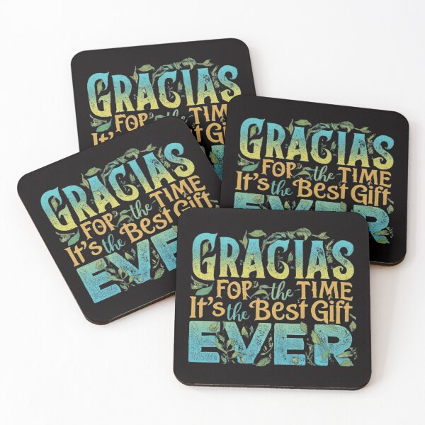 Item preview, Gracias: A Vibrant Acknowledgment of Time as the Best Gift designed and sold by HOMEDESIGNPRINT.