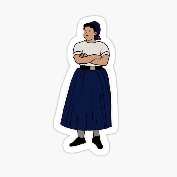 Item preview, Hortense Machu, oil worker of the Paris Commune designed and sold by atelierthipic.