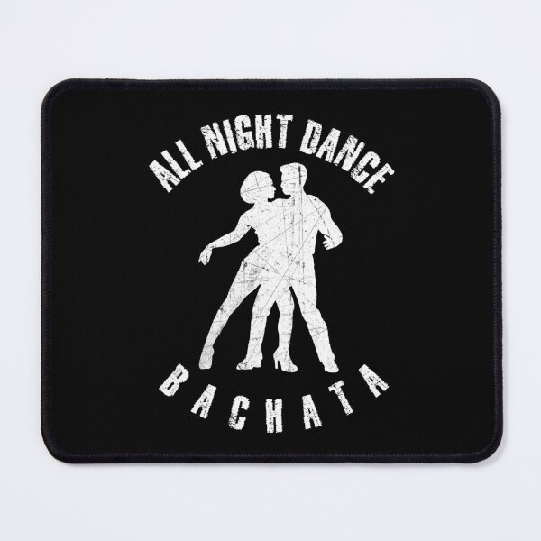 Item preview, White silhouette of a couple dancing bachata designed and sold by HarridanCreates.