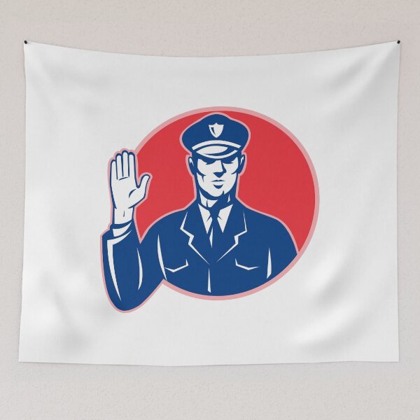 Item preview, Police Officer designed and sold by GoJobs.