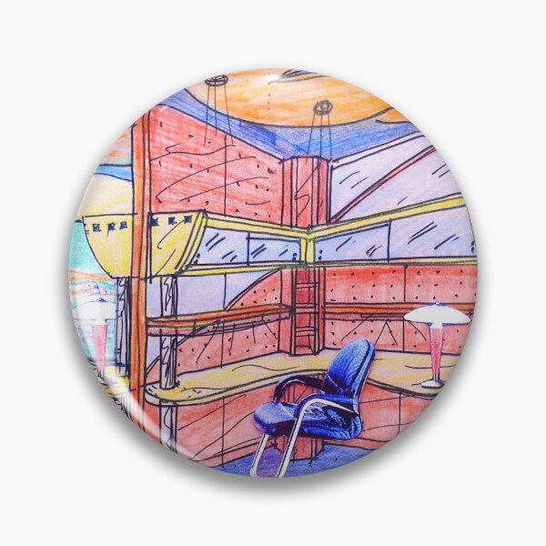 Item preview, atelier project.  sketch. collage designed and sold by Tereza Pilar  Art.