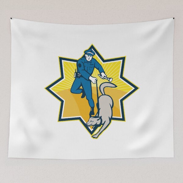 Item preview, Police Dog designed and sold by GoJobs.