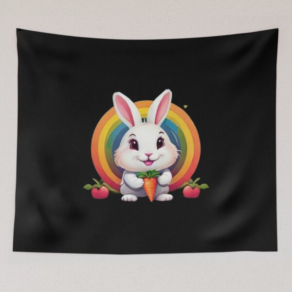 Item preview, Rabits happy easter designed and sold by products4urduke.