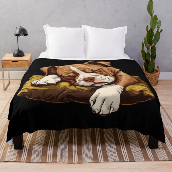 Item preview, Sleeping American Staffordshire Terrier puppy designed and sold by drizzd.