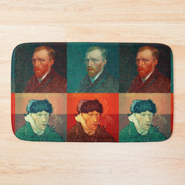 Item preview, Stereoscopic 3D Cross-eyed Vincent Van Gogh Self-Portrait in color Magic Eye. designed and sold by Uruguay3Dy360.