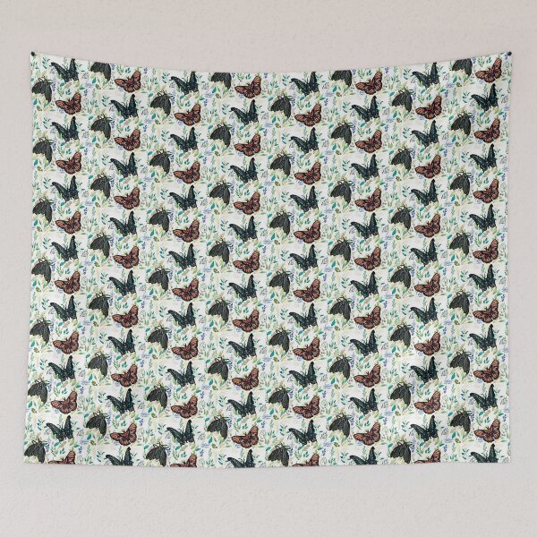 Item preview, Butterflies and moths  designed and sold by catcurio.