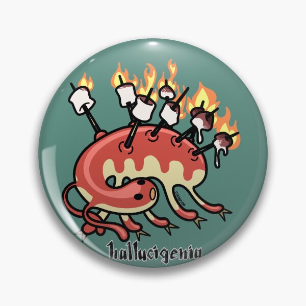 Item preview, Hallucigenia roasting marshmallows designed and sold by utatapyon.