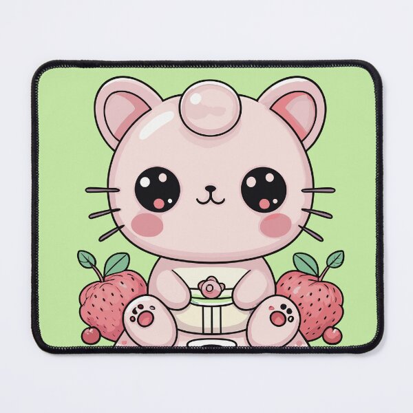 Item preview, Pink Kawaii Kitten designed and sold by TaruHonu.