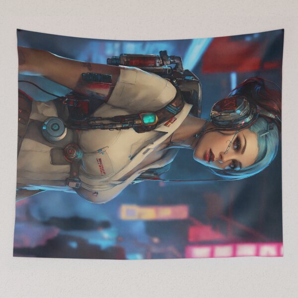 Item preview, Cyberpunk Nurse designed and sold by RaF71PrO.