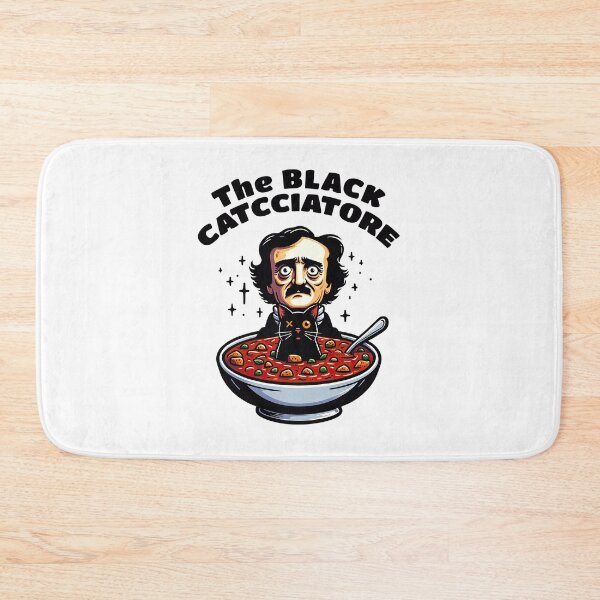 Item preview, Edgar Allan Poe The Black Cat Catcciatore designed and sold by PoeandCoLit.