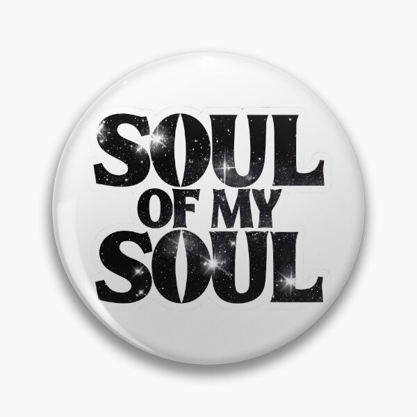 Item preview, 'Soul Of My Soul' Black Bold Very Sparkly Typography Logo Design designed and sold by WatermelonPink.