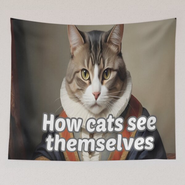 Item preview, How Cats See Themselves designed and sold by Surreallytee.