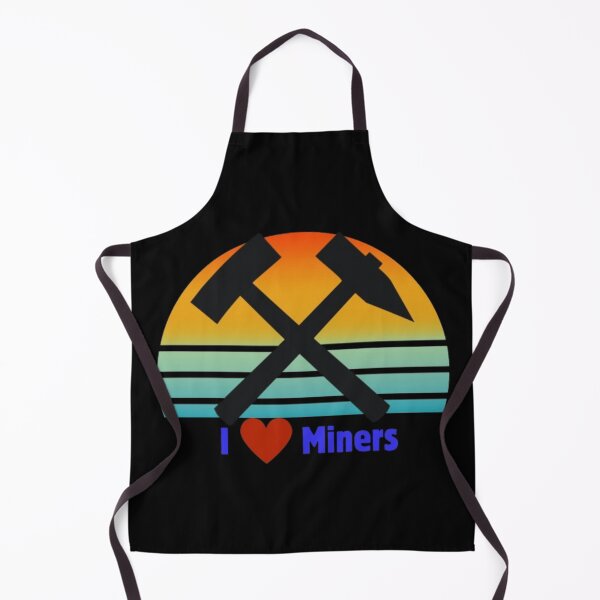 Item preview, I love Miners - Retro Miners Print designed and sold by TGAL2.