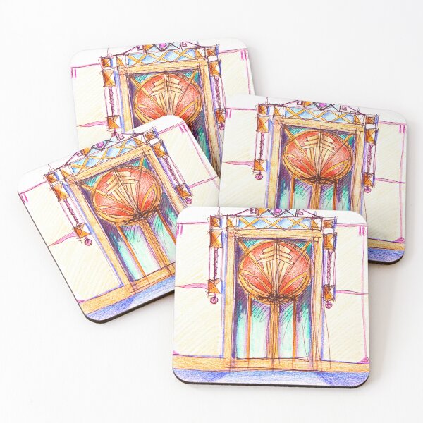 Item preview, Sunset door. design by Tereza Del Pilar designed and sold by Tereza Pilar  Art.