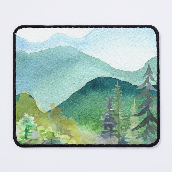 Item preview, Watercolor Mountains designed and sold by tomorrowsart.