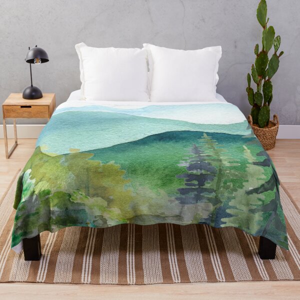 Item preview, Watercolor Mountains designed and sold by tomorrowsart.