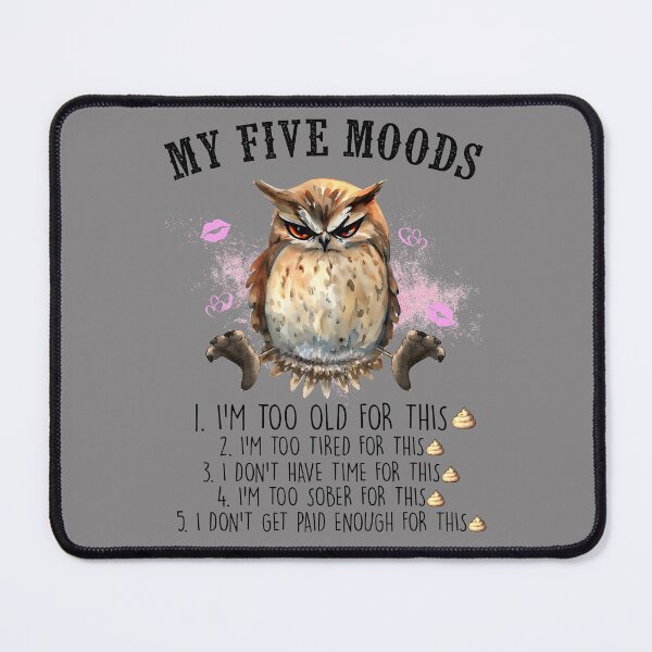 Item preview, My five moods designed and sold by AllYouNeed777.