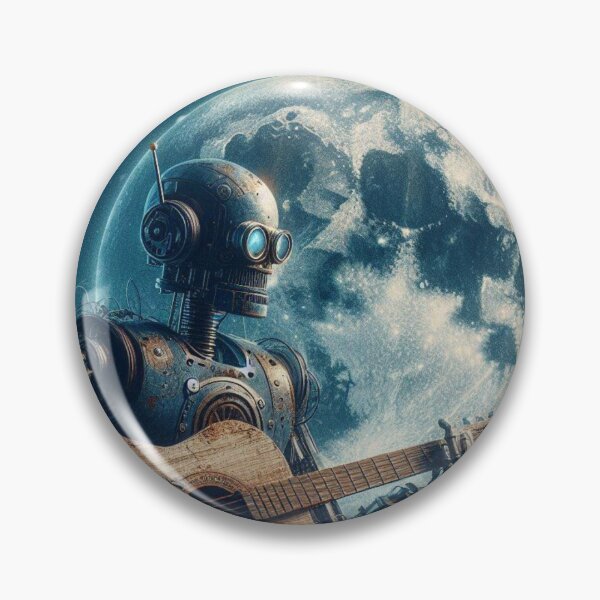Item preview, Lunar Sentinel: Robot Under the Moonlight designed and sold by TDKCustoms.
