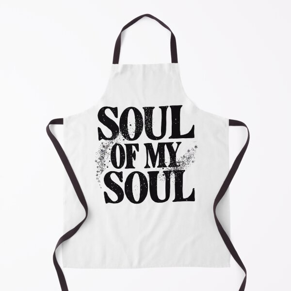 Item preview, "Soul Of My Soul" Black Bold Shooting Star Typography Style Design designed and sold by WatermelonPink.
